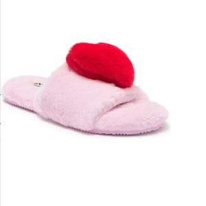 Abound Fur Heart Slipper- New With Tag- Available N More Colors & Sizes- Reemoly